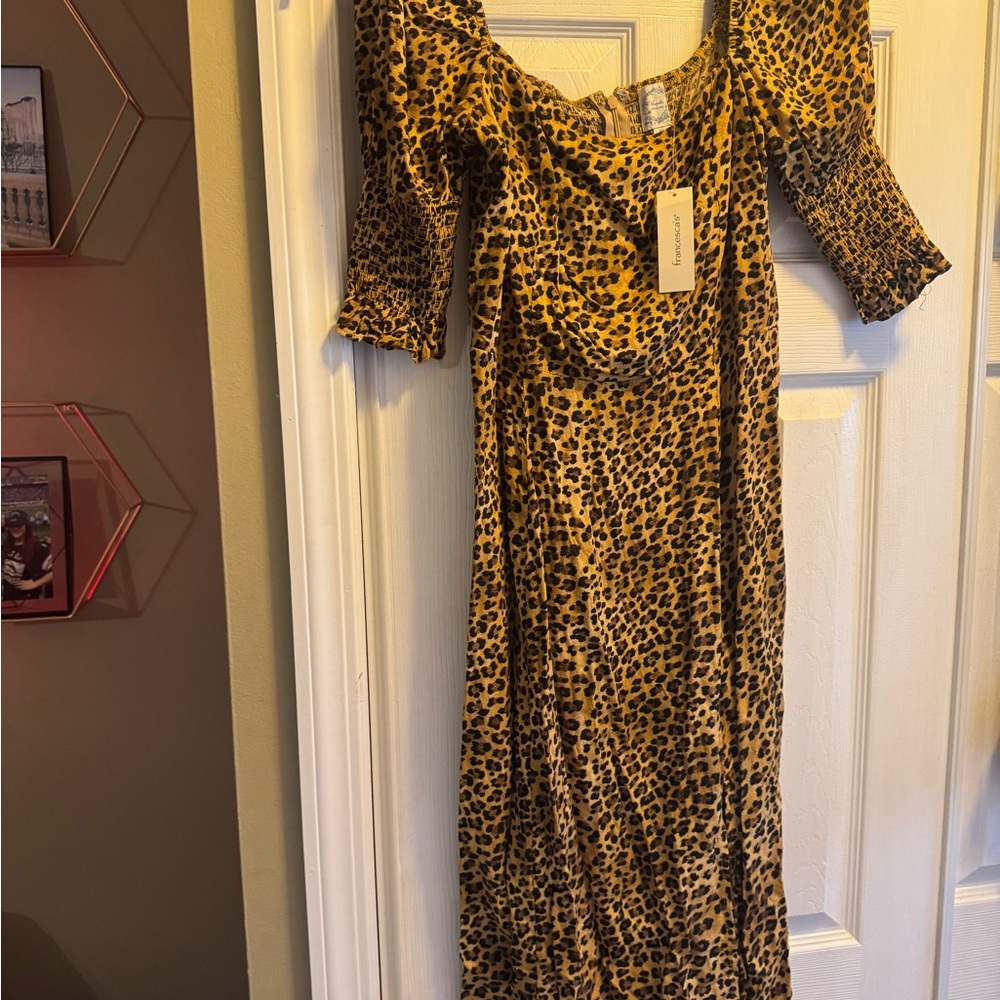 Leopard Print Women's Dress